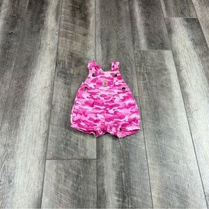 Carhartt‎ Kids Pink Camo Overalls